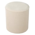 thumbnail image 4 of Housse de Pouf Repose-Pieds Extensible Jaune, 4 of 8