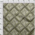 thumbnail image 3 of oneOone Rayon Light Green Fabric Floral Sewing Craft Projects Fabric Prints By Yard 56 Inch Wide, 3 of 4
