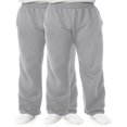 thumbnail image 1 of Men‘s and Big Men‘s Fleece Open Bottom Sweatpants  2 Pack, 1 of 5
