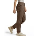 thumbnail image 3 of Ohufall Pantalon Cargo pour Femmes, Pantalon Décontracté à Enfiler avec Poches, Joggers Habillés pour l'Extérieur, Pantalon de Travail et de Randonnée, 3 of 7