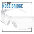 thumbnail image 4 of Going One Sports Safety Glasses - Eye Protection Goggles for Racquet Sports, Pickleball, Racquetball, Squash, Basketball, Soccer; Polycarbonate Lenses and Carrying Pouch, for Men and Women, 4 of 8