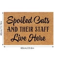 thumbnail image 2 of Cat Carpet | Versatile Door Mat for Indoor and Outdoor Use | Stylish Entrance Rug | -Absorbing Area Rug | Home Décor Accessory, 2 of 3