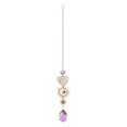 thumbnail image 4 of pitrice Coloré Suspendu Cristal Cristal Perles Chaîne Pendentif pour Patio Décor Coeur, 4 of 8