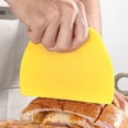 thumbnail image 2 of Plastic Scraper Tool,Scraper Cutting Knife Sausage Cake Buns Pancakes Cold Cream Scraper Plastic Scraper Blade Knife Multi-Purpose Baking Tool with Measuring Marks,Cut Measuring Tool, 2 of 6