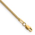 thumbnail image 1 of 14k Yellow Gold 7 Inch 1.3mm Franco Chain Bracelet, 1 of 7