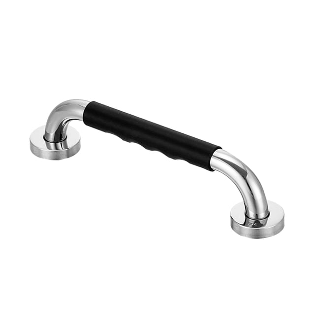 Generic 19.6 Inch Anti-Slip Shower Grab Bar Handle Stainless Steel Bathroom Grab Bar Silicone Covered Grip