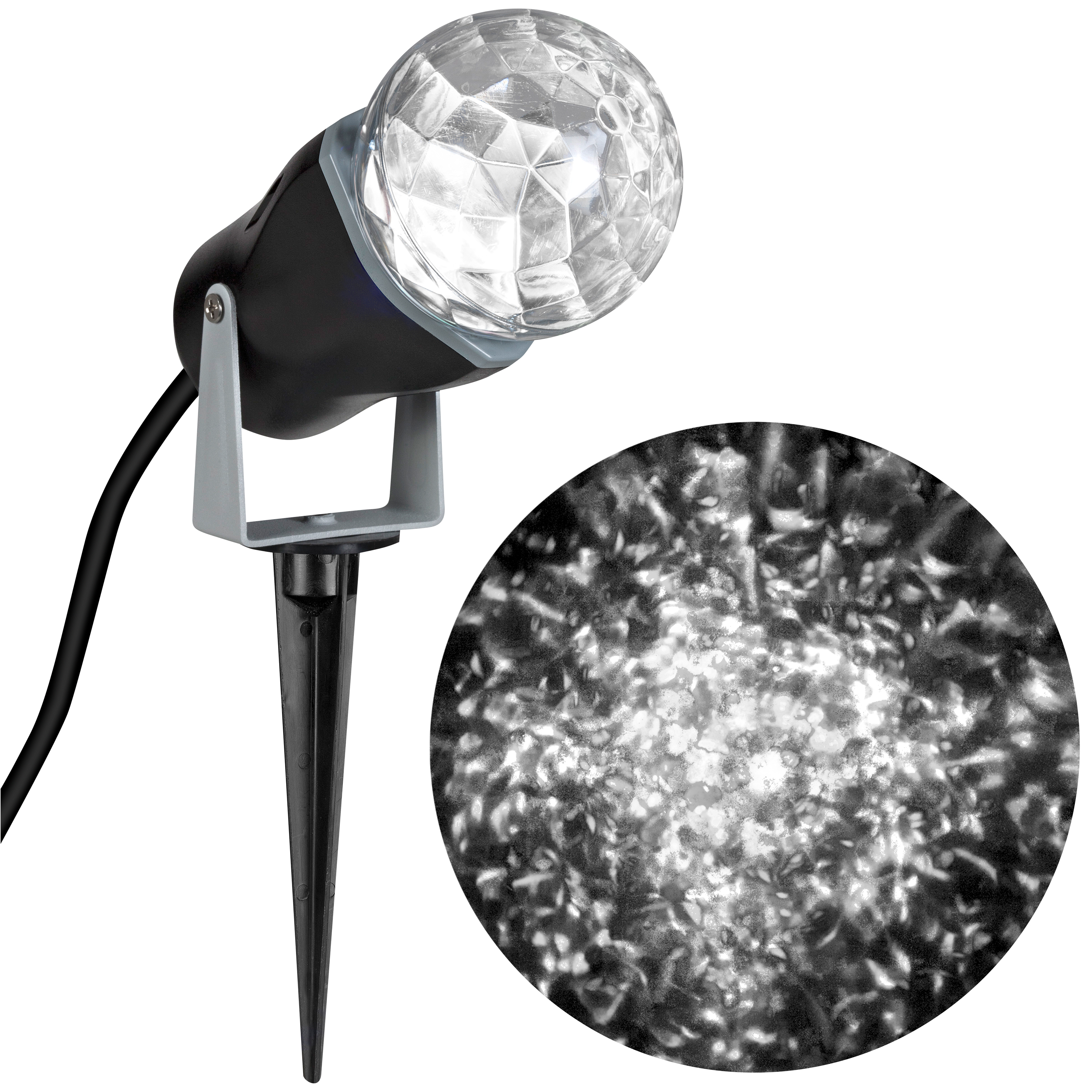 Lightshow Projection-Kaleidoscope (White) (CA)