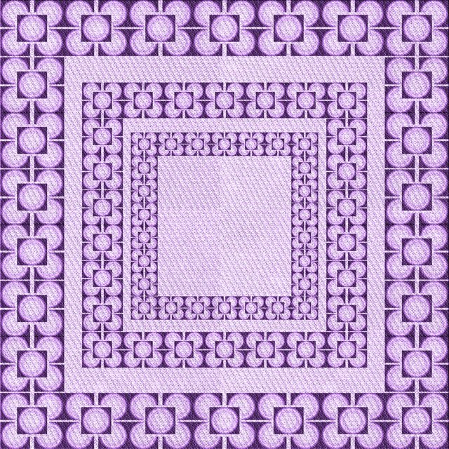 Ahgly Tapis d'Intérieur Lavable en Machine Carré Transitionnel Fleur Rose, 7 Pieds Carré