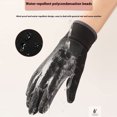thumbnail image 3 of VONKY Gants Imperméables avec Sangle de Poignet Réglable pour Femmes, Adaptés à Toute Activité, Antidérapants, pour l'Hiver, 3 of 6