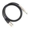 thumbnail image 3 of XLR Male TRS Cable Balanced 6.35mm Audio Line for Microphones Stage DJ, 3 of 8