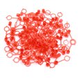 thumbnail image 1 of Unique Bargains M6 Red Rubber Nipple Grease Fitting Dust Cap Bleeder Screw Cover for Car 100pcs, 1 of 3