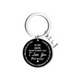 thumbnail image 4 of Creative DIY To My SON Black Stainless Steel Last Name 26 Letter Keychain 2.5cm, 4 of 8