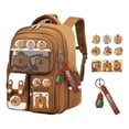 thumbnail image 1 of Sac à Dos pour Enfants Élégant et Mignon pour l'École, Usage Quotidien, Transport Confortable, Tissu Durable, Grande Capacité, Compagnon de Rangement, 1 of 9