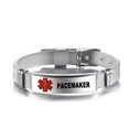 thumbnail image 1 of HLONK Adjustable Wristband Emergency Medical Bracelets Medical Alert IDs Bracelet, 1 of 21
