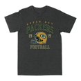 thumbnail image 1 of NFL Green Bay Packers Men's Vintage Helmet 1919 Graphic Tee, Heather Dark Grey, 1 of 4