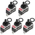 thumbnail image 1 of Toggle switch 12V car dash light switch SPST metal switch set Waterproof toggle switch 5pcs toggle switch, 1 of 7