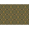 thumbnail image 1 of Ahgly Tapis Rectangulaire Lavable en Machine Intérieur Transitionnel Vert Armée, 4 Pieds x 6 Pieds, 1 of 7