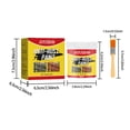 thumbnail image 3 of RKSTN Apprêt Antirouille Revêtements de Détartrage de Rouille pour Métal 100 ml Porte en Fer Rambarde Métal Antirouille Anticorrosion Conversion Rénovations Apprêt Revêtement Antirouille, 3 of 3