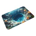 thumbnail image 1 of FUYPSE 2026 New Arrivals Carpet Cleaner Shampoo 3D Stereo Pond Diatomaceous Earth Rug Entryway Non Absorbent Mat Bathroom/Kitchen Oil Proof Foot Mat Realistic Decor Mat, 1 of 4