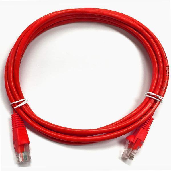 TechCraft Câble ethernet réseau Cat5e 350 MHz RJ-45 75 Pieds Rouge