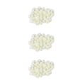 thumbnail image 2 of Transemion 500pieces Wreath Wedding House Decor Lasting Impression With These Exquisite milky white 3Set, 2 of 6