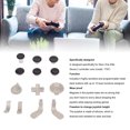 thumbnail image 4 of Metal Thumbsticks Replacement Parts for Elite Series 2, Controller Accessory Parts, Sensitive Magnetic Metal Thumbsticks, Elite Thumbsticks Replacement, 4 of 7