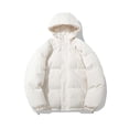 thumbnail image 2 of Kcodviy Manteau Extérieur pour Homme Long en Duvet Manteaux Longs pour Hommes Manche Col Rabattu Manteau Long en Duvet pour Homme Poche Couleur Unie Doudounes en Duvet Veste Automne et Hiver Duvet Manteau d'Hiver pour Homme Veste Unisexe, 2 of 4