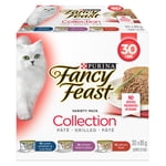 Fancy Feast Collection Lot de variétés, aliments pour chats mouillés 30 X 85g