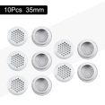 thumbnail image 1 of 10 Pcs Cache-Grille Rond en Métal pour Armoire et Placard Ventilation Maison, 1 of 9