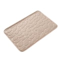 thumbnail image 2 of Yhmxh Bathroom Rugs 1pc Memory Foam Bath Rug Embossed Bathroom Mat Water Absorbent And Washable Bath Rugs, Non-Slip, Thick, Soft And Comfortable Carpet For Show Living Room Rug Bath Mat, 2 of 5