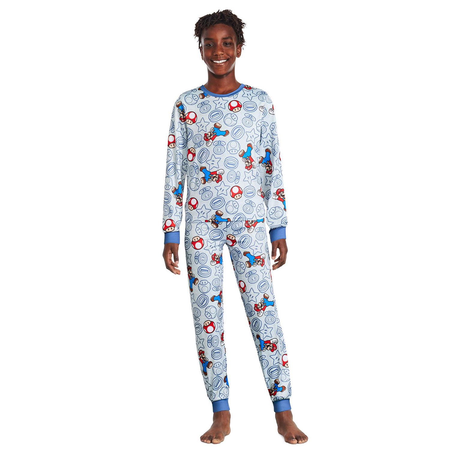 Pyjama 2 pièces Mario Nintendo pour garçons