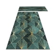 thumbnail image 2 of EGNMCR Kitchen Mat 2pcs Kitchen Rugs Cushioned Kitchen Mats For Floor Non Slip Standing Desk MatWaterproofing Kitchen Rug Set Washable For Kitche Floor Office Polyester kitchen mats, 2 of 6