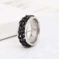 thumbnail image 3 of Stainless Steel Finger Ring Band Fidget Rings: Spinner Ring For Men And Women, 3 of 5