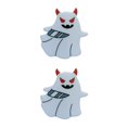 thumbnail image 3 of kurtrusly White Affordable Ghosts Enamel Pin Modern Minimalist Brooche Delicate Intricate Enamel Pin Punk E 2Set, 3 of 6