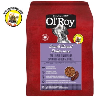 Ol'Roy Small Breed Grilled Sirloin Flavour Dry Dog Food 3.2KG