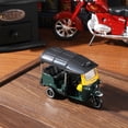 thumbnail image 4 of Minkissy Miniature Tricycle Model Metal Tricycle Sculpture Decorative Collectors 1Pack, 4 of 7