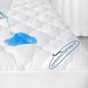 Matelas Pad Cover Waterproof California King Taille, Respirant & Machine lavable California King Matelas Protecteur matelassé avec poche profonde jusqu'à 18\ Profondeur (72\"x 84\")"