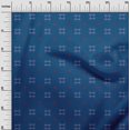 thumbnail image 2 of oneOone Silk Tabby Fabric Check Kasuri Decor Fabric Printed BTY 42 Inch Wide, 2 of 4