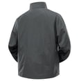 thumbnail image 4 of Tiweut Leisure Outdoor Jackets Men Long Sleeve Zip Up Lightweight Fall Solid Color Versatile Outdoor Clothes Grey,L, 4 of 7