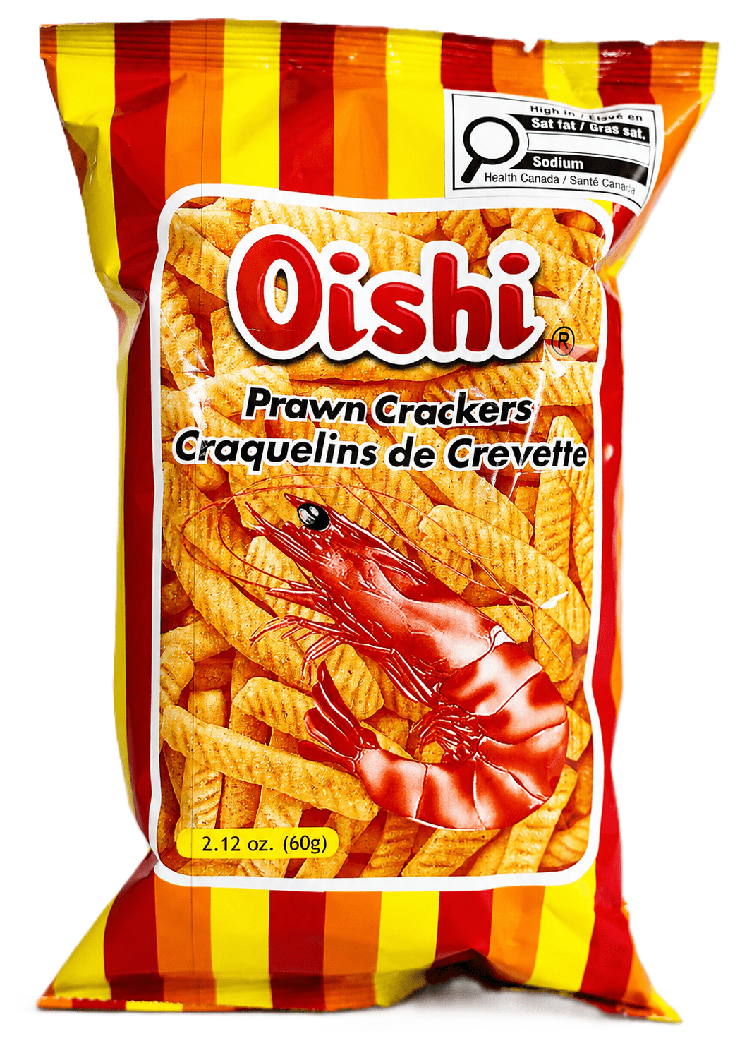 Oishi Prawn Crackers 60g per Pack