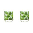 thumbnail image 3 of Wweixi Cushion Pad For Square Chair - Soft And Comfortable Wide Range Of Uses Square Chair Cushion Turtle backed Bamboo 2Set, 3 of 6