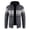 Dark Gray, variant on RKSTN Jackets for Men Fashion And Winter Stand Collar Sweater Casual Fleece Jacket Fall and Winter Long Sleeve Jacket Coats