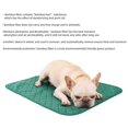 thumbnail image 2 of Pet Dog Potty Training Pad Reusable Washable Leak Proof Pee Pad Natural Bamboo Fiber Premium Waterproof Pad /Bed Mat Cleanup Training Soft Absorbent Protection Potty Mat Green Color S siz, 2 of 7