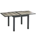 thumbnail image 1 of Outsunny Table à Manger d'Extérieur Extensible avec Cadre en Aluminium, pour Balcon (1 Unité), 1 of 10