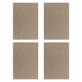 thumbnail image 2 of maskred 4 Pcs Napperons en Lin à Double Couche Napperons de Table à Manger Vaisselle Lavable Tapis Résistant aux Taches Maison Champagne, 2 of 6