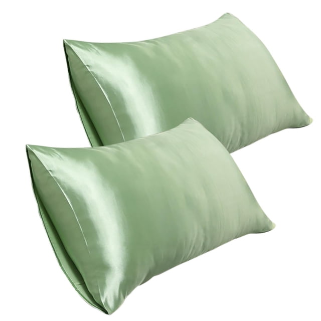 Agiferg 20*30 Inch Satin Pillowcase, Imitation Silk Pillowcase (2pc)