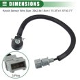 thumbnail image 3 of Unique Bargains Car Engine Ignition Knock Sensor Detonation Sensor for Chevrolet Aveo 2004-2008 96253545 Black, 3 of 7