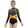 thumbnail image 4 of CHICTRY Gymnastics Bodysuit for Girls Tank Unitards Ballet Dance Leotard Workout Color Block Practice Outfit Gray 6, 4 of 6