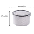 thumbnail image 4 of Rbaofujie Bento Snack Box Fruit Vegetable Storage Containers for Fridge Draining Fresh Containers 3 In 1 Produce Storage Containers Large Organizer Bins with Lid & Colander Meal Prep Containers, 4 of 4