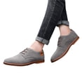 thumbnail image 1 of TIMIFIS Chaussures Habillées pour Homme Chaussures Oxford Formelles Derby Classiques à Lacets - Été, 1 of 3